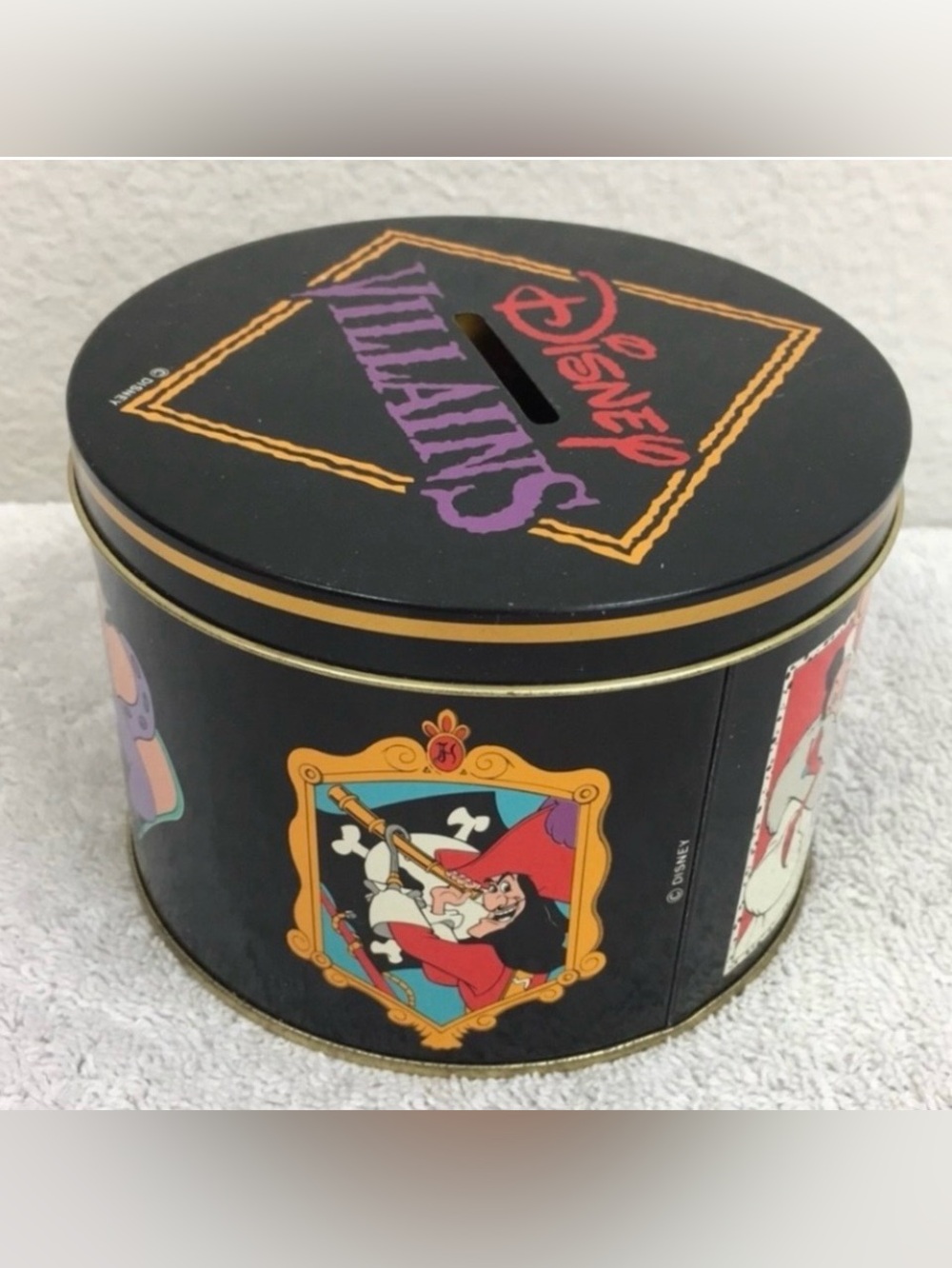 Vintage Disney Villains Ursula Cruella Maleficent Money Knick Knack Container
